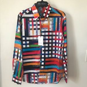 Robert Graham Shirt Men's S Like Valley of Kings